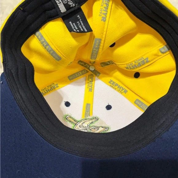 Savannah Banana Yellow and Blue Cap with Banana Embroidery - Picture 3 of 3